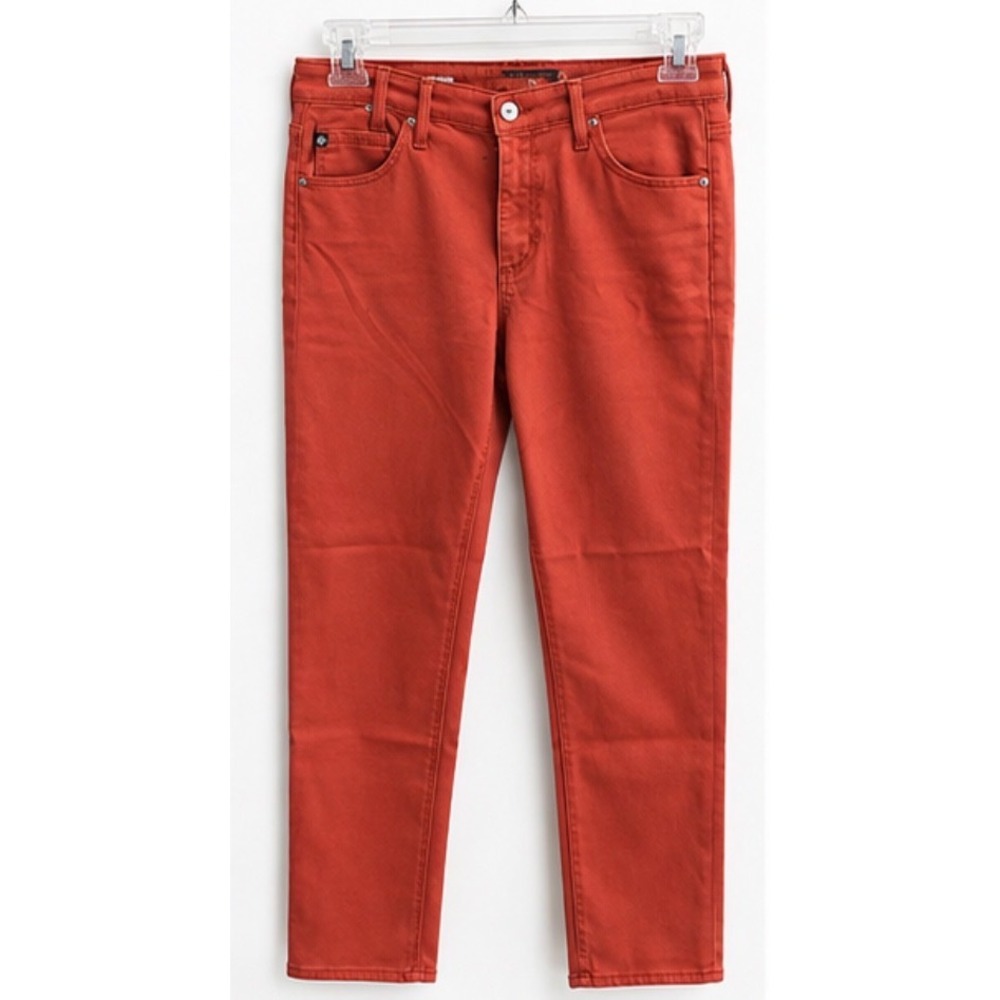 AG Adriano Goldschmied The Prima Cigarette Leg Jeans Orange 30R L951494-FRB